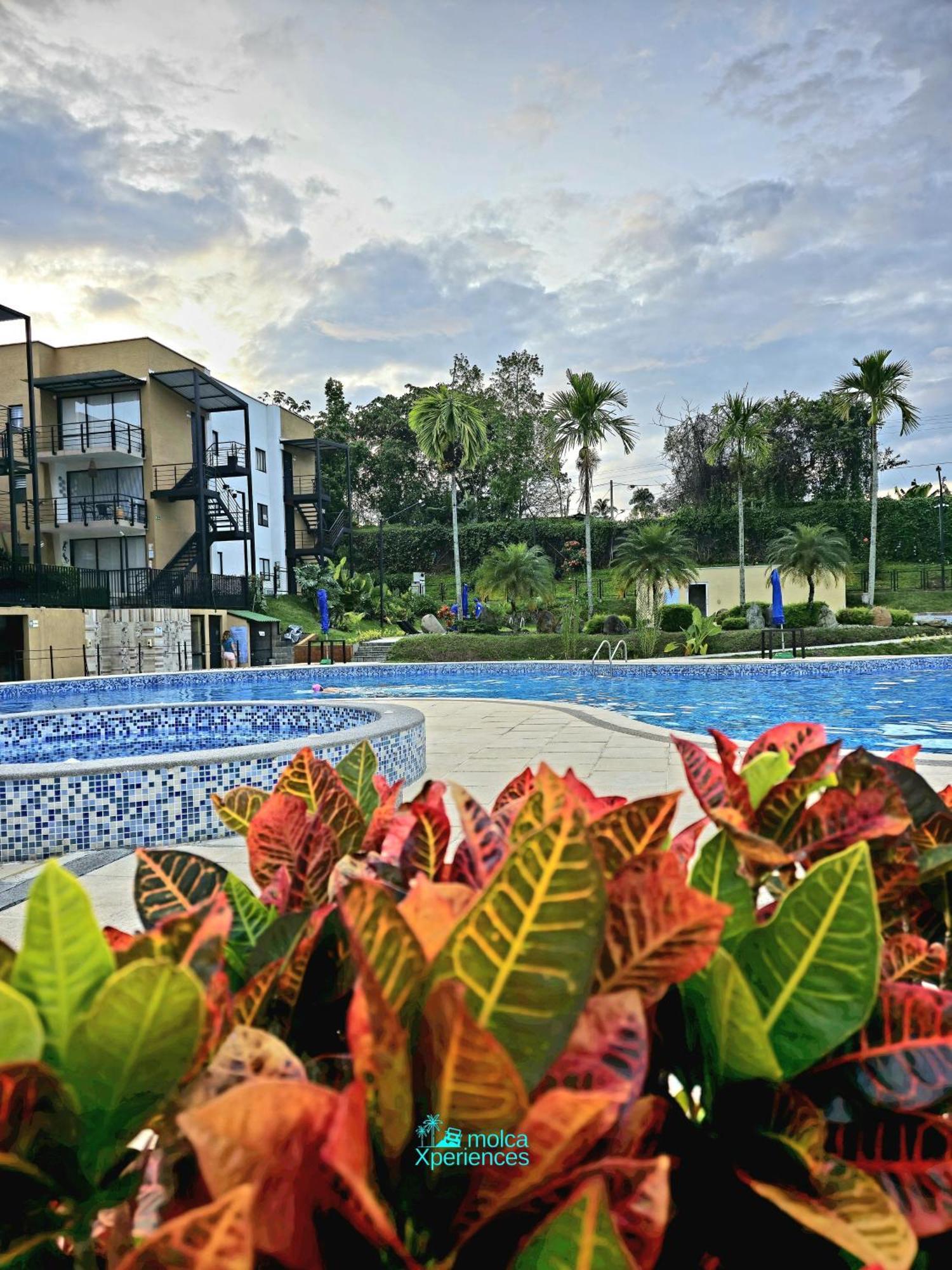 Apartamento Privado Vacacional A 5M Del Aeropuerto, 20 Minutos Del Parque Del Cafe Y Centro De Armenia Con 4 Piscinas, 3 Jacuzzi, Sauna By Molca Xperiences 2H ภายนอก รูปภาพ